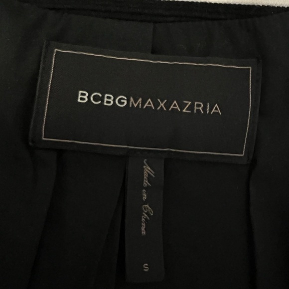 BCBGMAXAZRIA Hendrix Black/Comb Striped Blazer - Picture 7 of 8